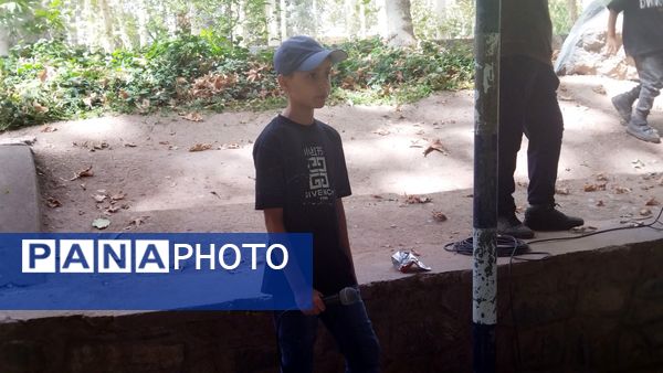 اولین نماز جماعت پایه دهمی ها همراه با کادر دبیرستان شاهد ابوذر غفاری 