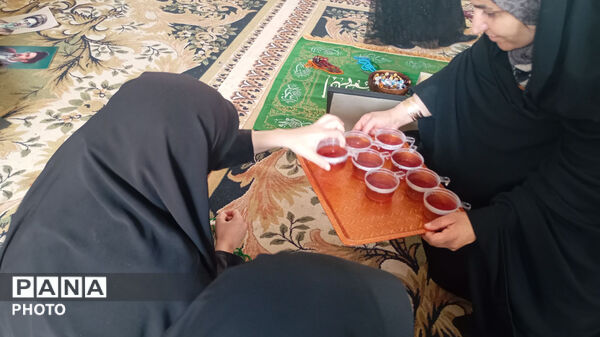 بر پایی محافل انس با دعا توسط بانوان روستای شلیل