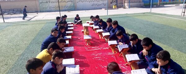 برگزاری محفل شمیم قرآن در مدارس خاتم 