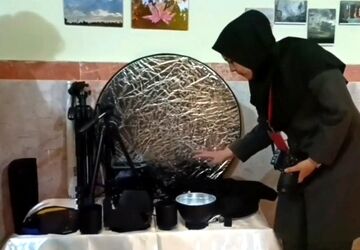 بازدید دانش‌آموزان دبیرستان تربیت از نمایشگاه آشنایی با مشاغل و رشته‌ها در هنرستان مبتکران رودهن 