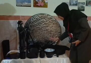 بازدید دانش‌آموزان دبیرستان تربیت از نمایشگاه آشنایی با مشاغل و رشته‌ها در هنرستان مبتکران رودهن 