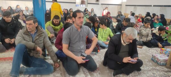 جشن ولادت حضرت علی (ع) پایگاه بسیج مطهره روستای تنسوان شیروان