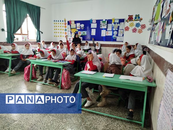 طرح کالک‌نویسی کانون یاران در مدرسه پیامبر اعظم آشخانه