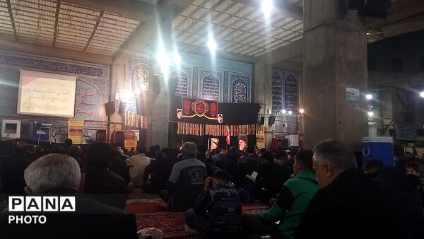 مراسم شب ۱۹ ماه رمضان در مسجد جامع نیشابور 