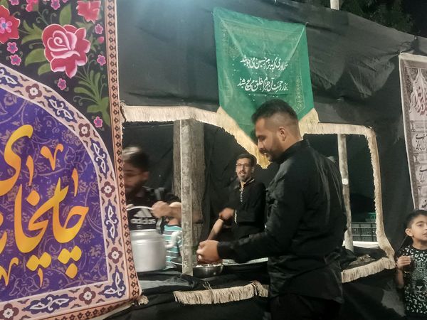 شب اول ماه محرم در هیئت باقرالعلوم نیشابور 
