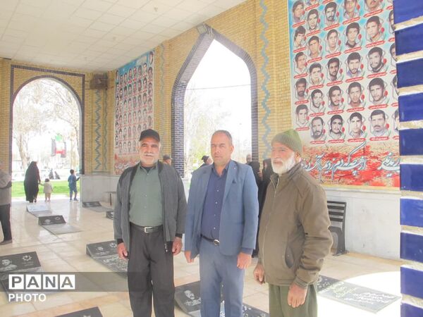 دسته عزاداری اربعین شهادت رهبر معظم انقلاب و دانش‌آموزان شهید میناب در شهرکیان
