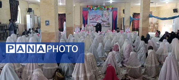 جشن تکلیف ۶۶۰ فرشته کوچک در جازموریان