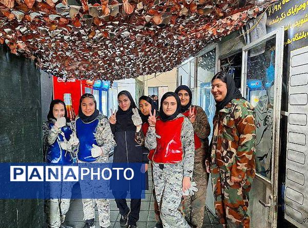 هیجان و نشاط در اردوی دخترانه شهید بابایی