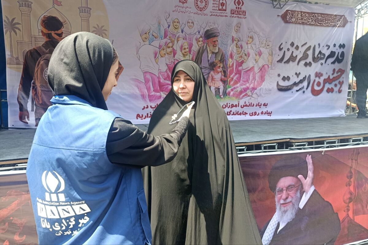حضور پرشور دانش‌آموزان در اربعین، خط بطلانی بر ادعای دین‌گریزی نسل جدید است