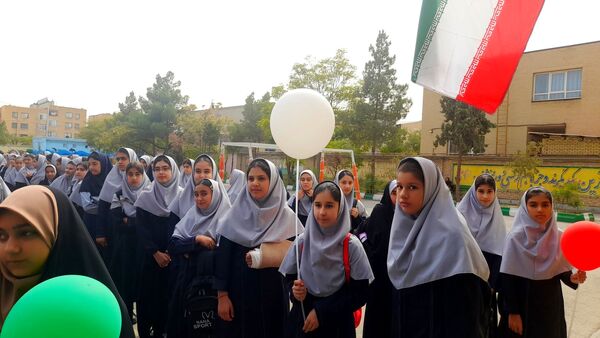 آیین بازگشایی مدارس در دبیرستان نورالهدی 