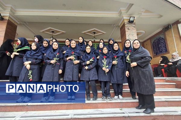 مراسم جشن ولادت حضرت معصومه (س) و روزدختر در دبیرستان حضرت ولیعصر (عج) ری یک