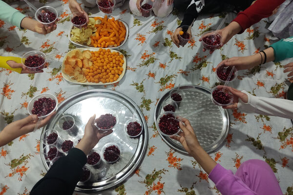 اعتکاف دختران دانش‌آموز شهر سورمق