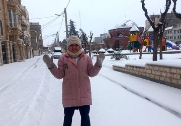 یک روز برفی در مدرسه