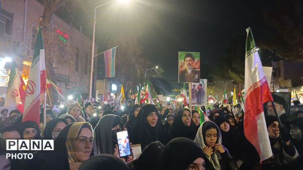 راهپیمایی بزرگ مردم غیور و شجاع شهرستان نیشابور