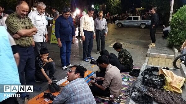  موکب واکس صلواتی روستای باغشن گچ در نود و هشتمین شب از اجتماعات مردمی 