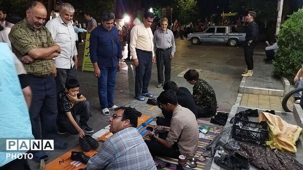  موکب واکس صلواتی روستای باغشن گچ در نود و هشتمین شب از اجتماعات مردمی 