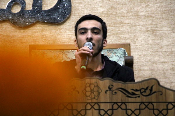 مراسم معنوی اعتکاف دانش‌آموزان پسر یزدی در فهرج