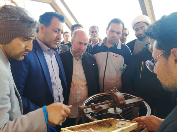 بازدید معاونان پرورشی مدارس قم از «شهر زنبورها»
