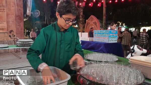 چایخانه حضرت زهرا (س) در مسجد جامع نیشابور 