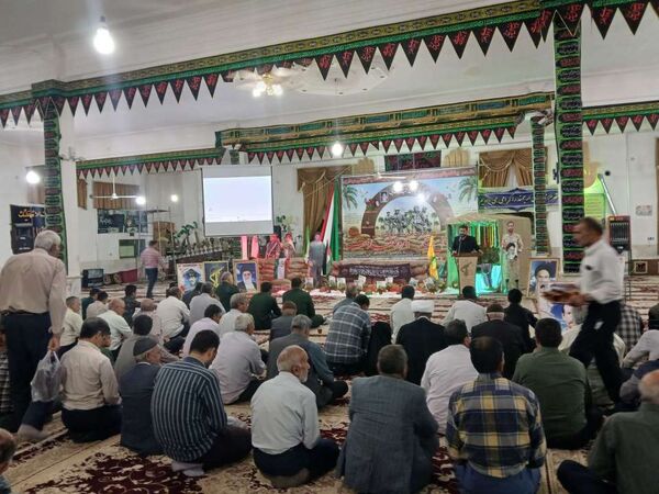 یادواره شهدا شهر کندر شهرستان خلیل‌آباد