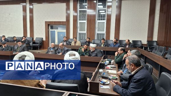 دیدار فرماندار تربت حیدریه با ذاکران عشق و اهل بیت