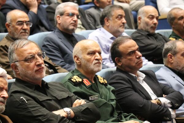 مراسم چهلم سردار شهید، محمد کاظمی در مشهد