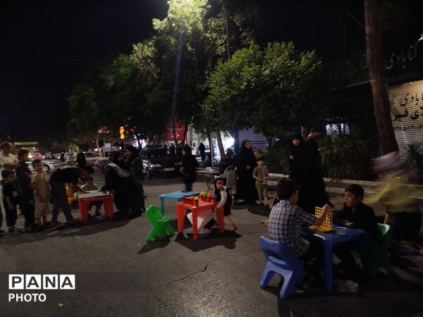 فعالیت موکب کودک فرهنگیان در قاب پانا 