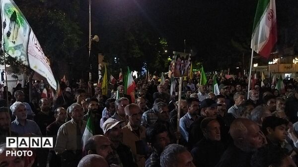 هشتاد و پنجمین شب از شب های مقاومت نیشابور در قاب پانا 