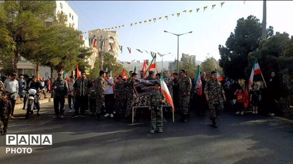 رزمایش جانفدایان ایران در شهرستان بیرجند