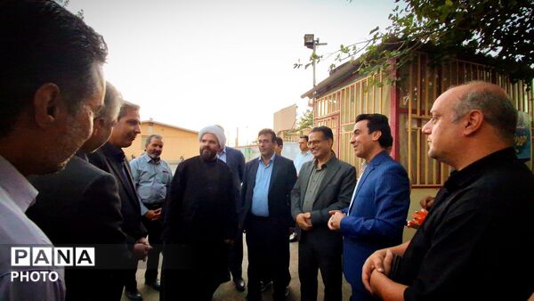 افتتاح پنل خورشیدی دبیرستان نمونه آیت‌الله خامنه‌ای 