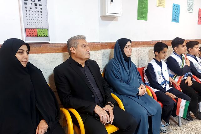 افتتاحیه اتاق بهداشت دبستان بنکدار منطقه کهریزک 