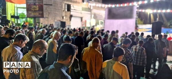 مراسم پر اقتدار انقلابی به همراه نماز استغاثه