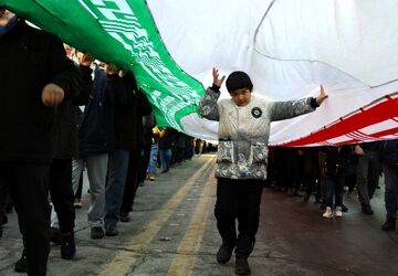 حضور پر شور مردم چایپاره در راهپیمایی 22 بهمن 