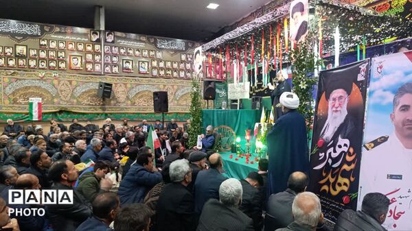 خلیل‌آباد میزبان پیکر شهید ناوگروه دوم سجاد عسکری