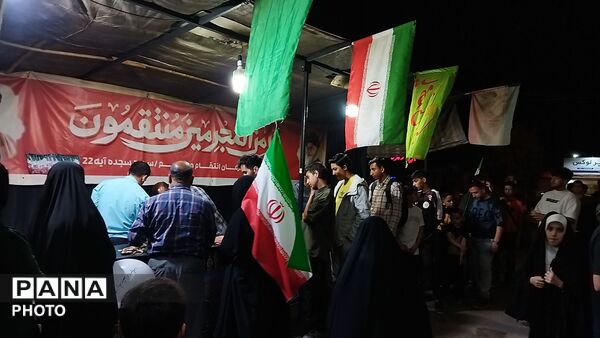 موکب پارک دانشجو در شصت و هفتمین شب از اجتماعات مردمی نیشابور 