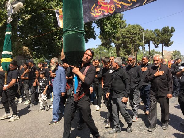 مراسم عزاداری عاشورای حسینی در شهرستان نیشابور 