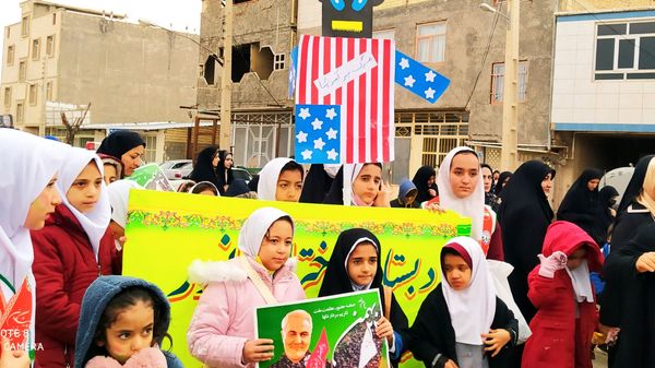 راهپیمایی 22بهمن در سورشجان