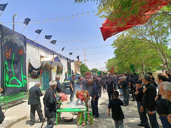 شور حسینی اهالی روستای فدافن