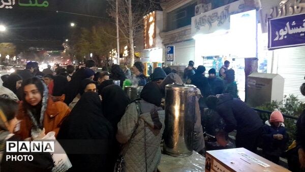 گذری بر موکب مردمی شهید مصطفی صدر زاده در دومین شب قدر 