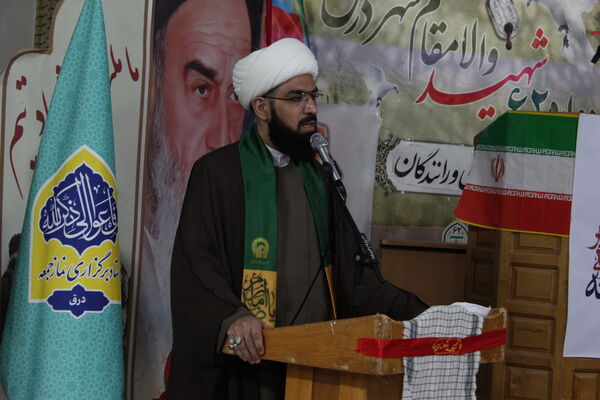 حضور کاروان آستان خورشید در شهر درق