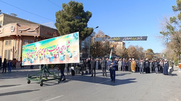 مراسم عزاداری شهادت حضرت فاطمه زهرا (س) در شهرستان نیشابور 