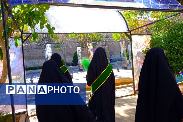 هیات دانش‌آموزی مجموعه تربیت علوی، میزبان شهید گمنام