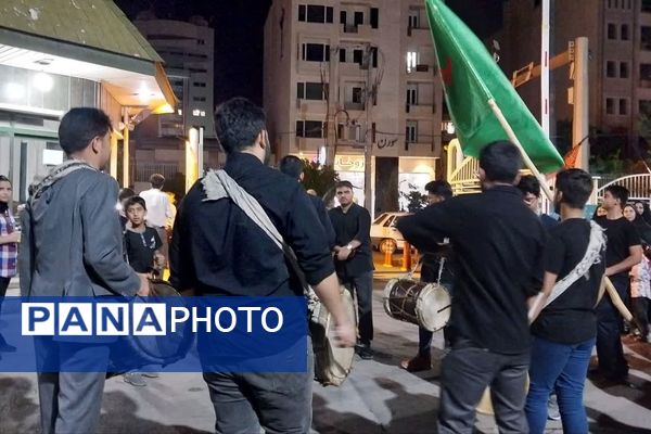 دلدادگی فرهنگیان شیراز در محرم 