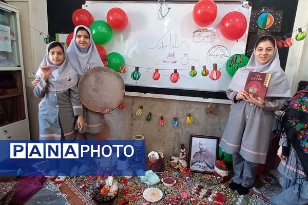آیین سنتی یلدای ایرانی در مدارس اسلامشهر 