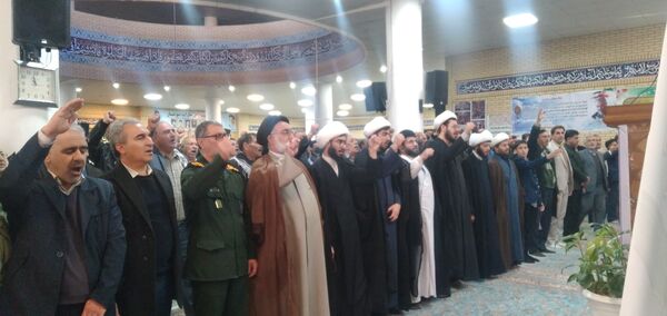 برگزاری حماسه نهم دی ماه در شهرستان ایوان 