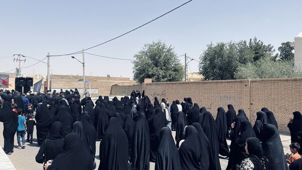 پیاده‌روی جاماندگان اربعین در اشکذر