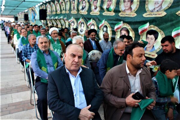 آیین سالگرد شهید آیت الله سعیدی و شهدای سادات استان قم 