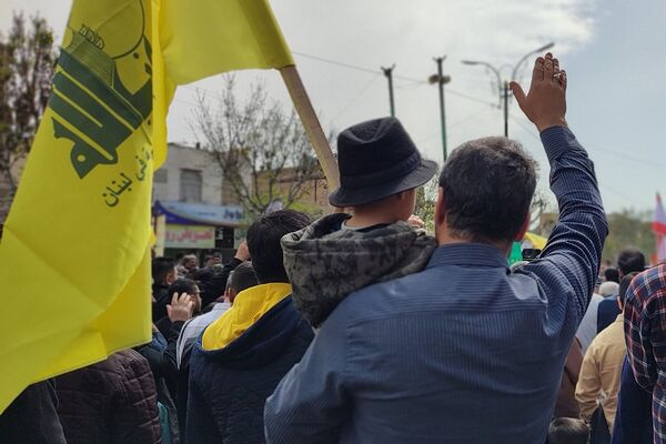 حضور پرشور مردم و مسئولان رباط کریم در راهپیمایی روز قدس
