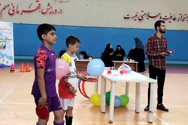 کارگاه مهارت آموزی ورزشی در سالن فرزانگان قرچک
