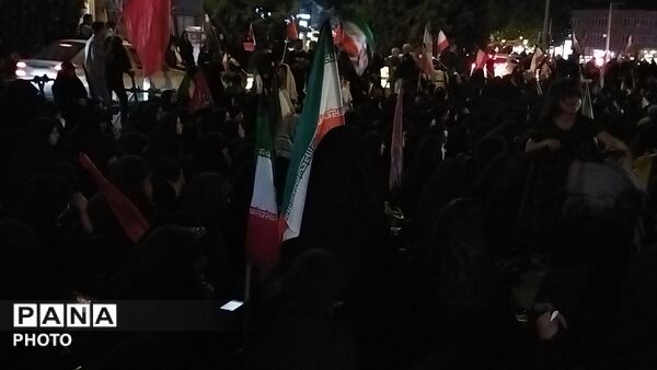 مراسم شب دوم محرم در بلوار فضل نیشابور-۱
